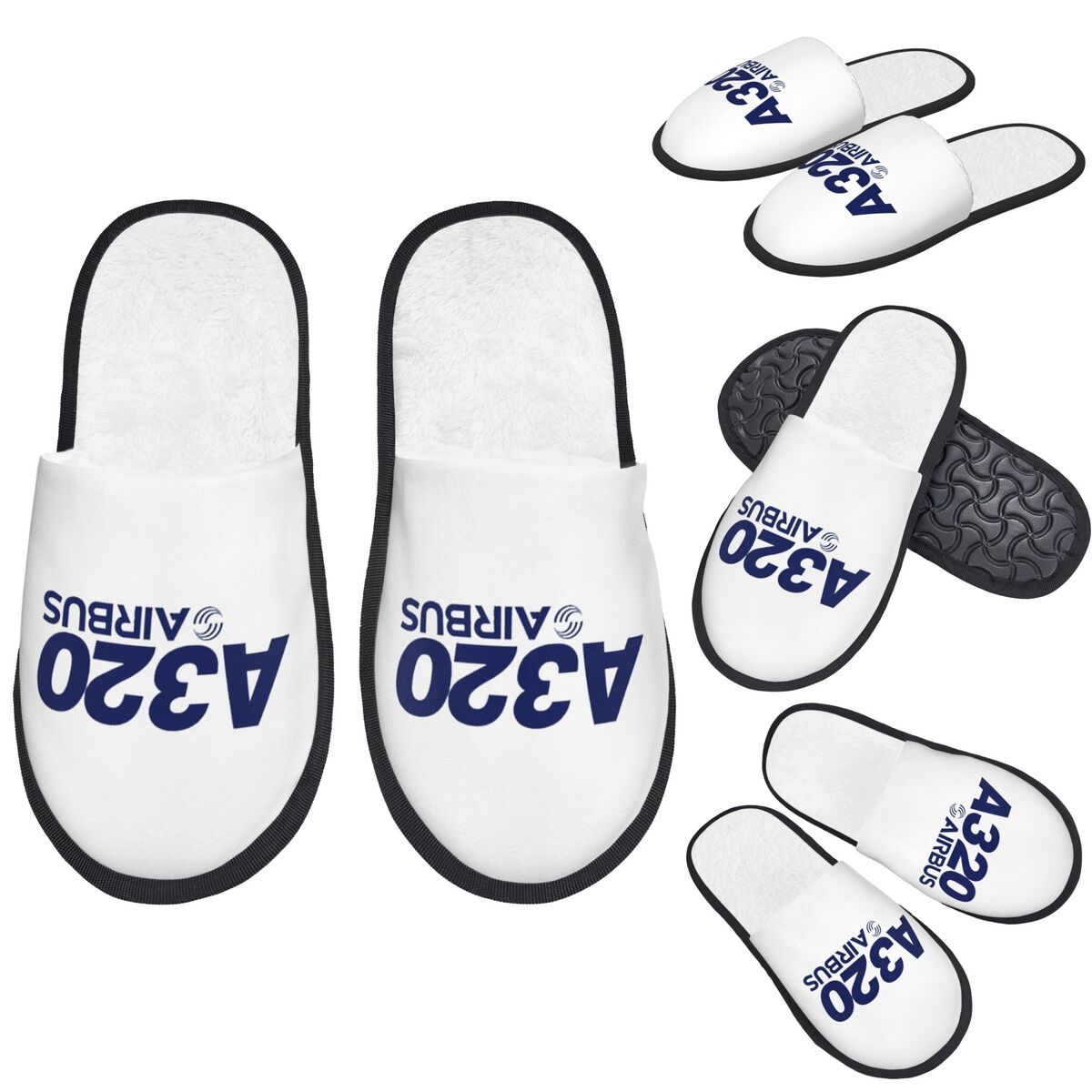 Custom Airbus A320 Logo Slippe - đánh giá và giá Women Shoes Logo