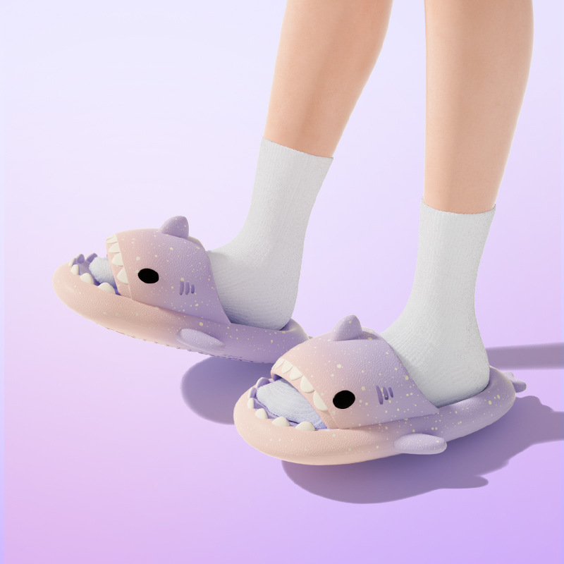 Cute Cartoon Shark Slippers Fo - đánh giá và giá Women Shoes Sandals