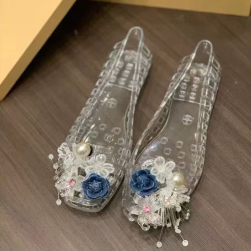 Designer Shoes Glamour PVC Tra - đánh giá và giá Women Shoes Sandals