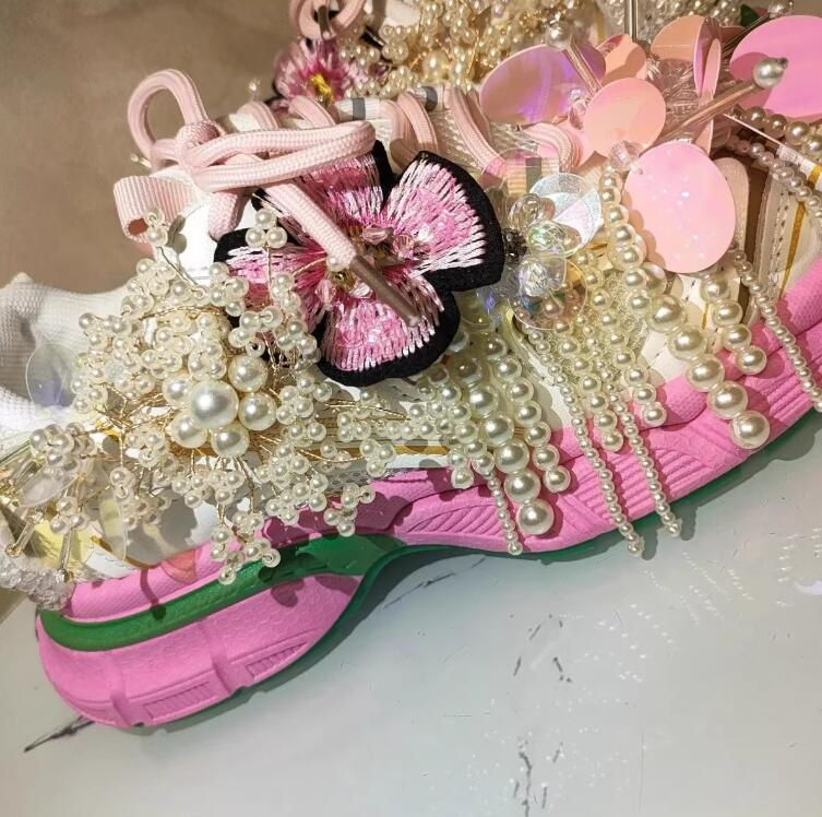Princess style Pearl Beadings  - đánh giá và giá Women'S Shoes Com