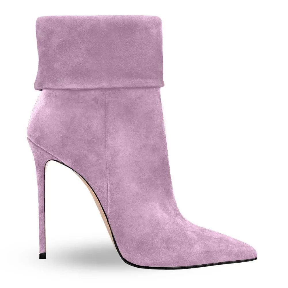 Chic Minimalist Pointed Toe Cu - đánh giá và giá Block Heel Ankle Boots