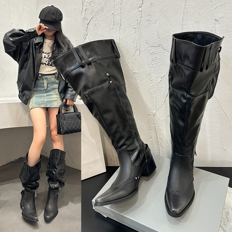Wrapped Single Boots for Women - đánh giá và giá Block Heel Ankle Boots
