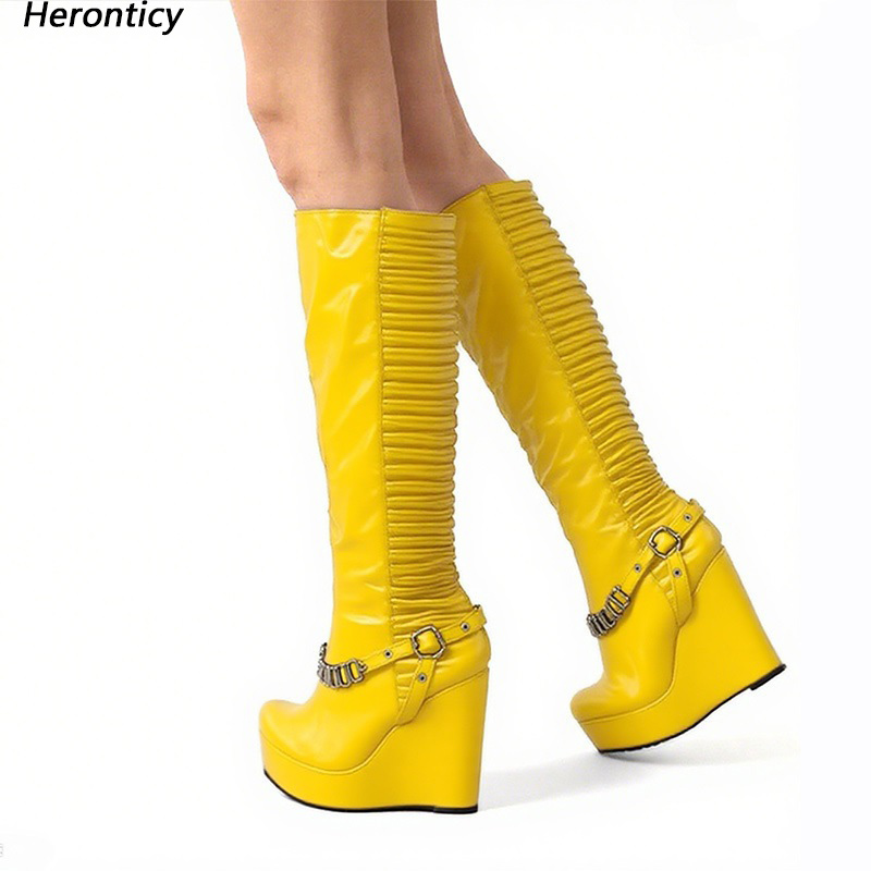Heronticy Handmade Women Winte - đánh giá và giá Women'S Shoes Yellow