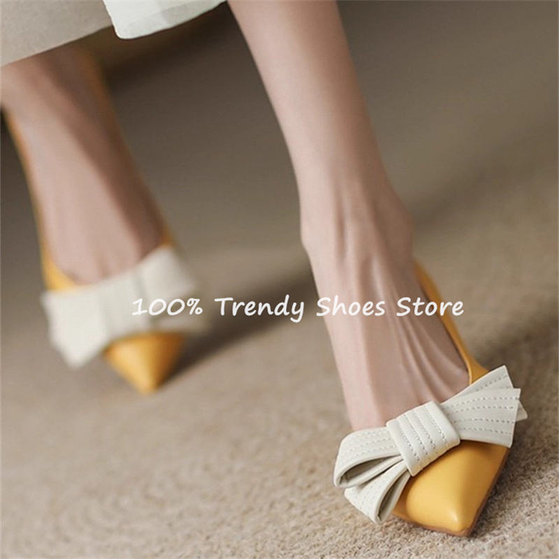 Butterfly Knot Decor Women Sli - đánh giá và giá Women Shoes Sandals