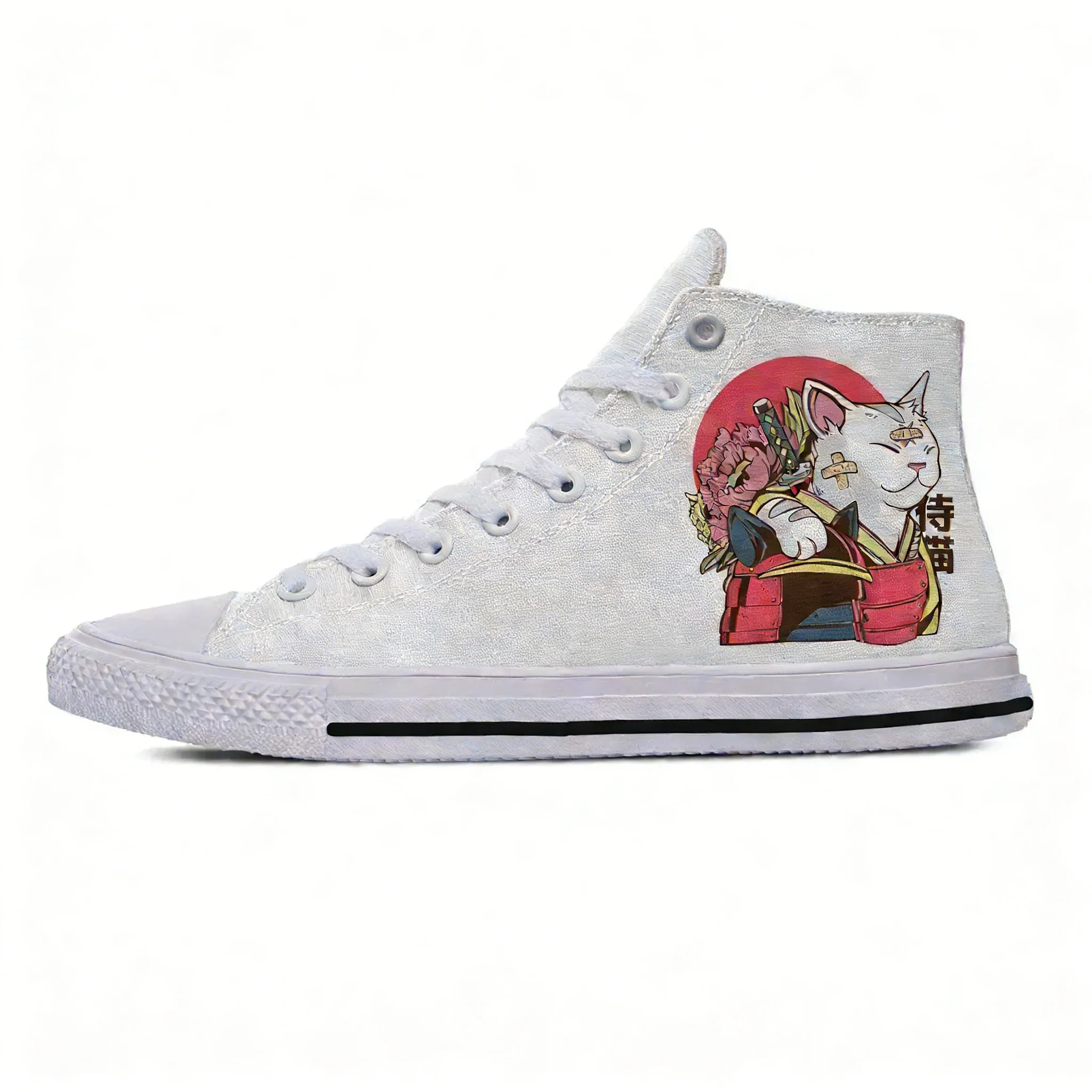 Japan Samurai Cat Pattern High - đánh giá và giá Women Shoes Japan