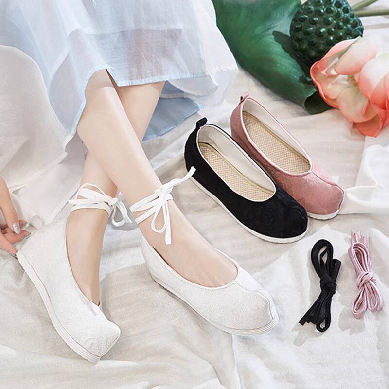 Solid Color Hanfu Ancient Styl - đánh giá và giá Women Shoes Japan